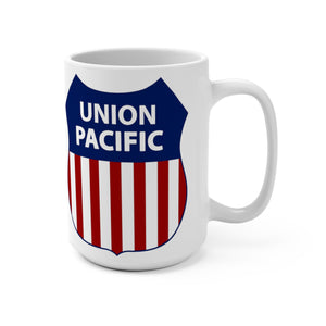 Union Pacific Railroad Coffee Mug Vintage Train Gift by RailSpirit
