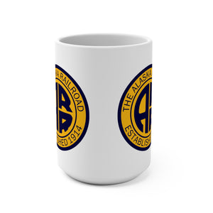 The Alaska Railroad Trains Mug Vintage Style Coffee Cup for Collectors