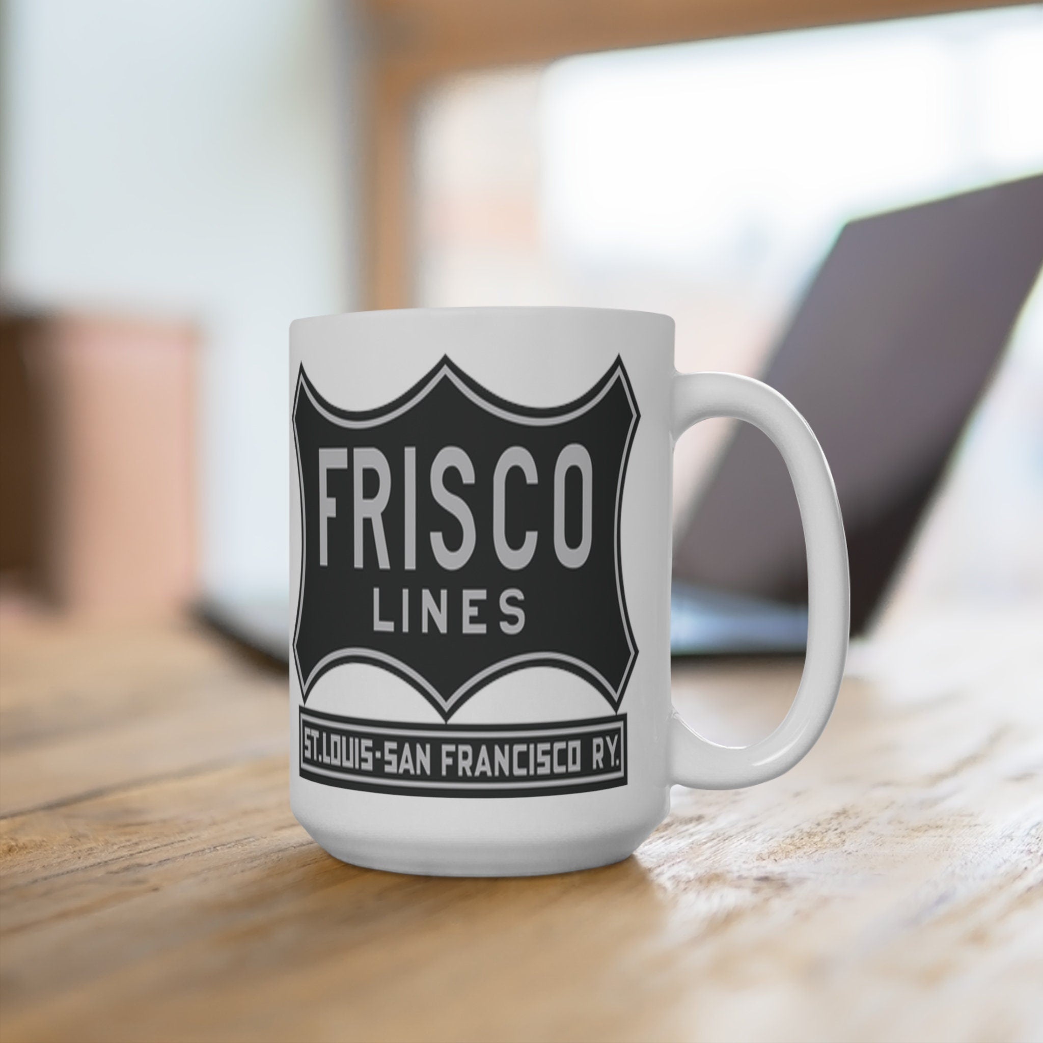 St. Louis San Francisco Railway Frisco Railroad Coffee Cup Mug