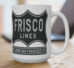 St. Louis San Francisco Railway Frisco Railroad Coffee Cup Mug