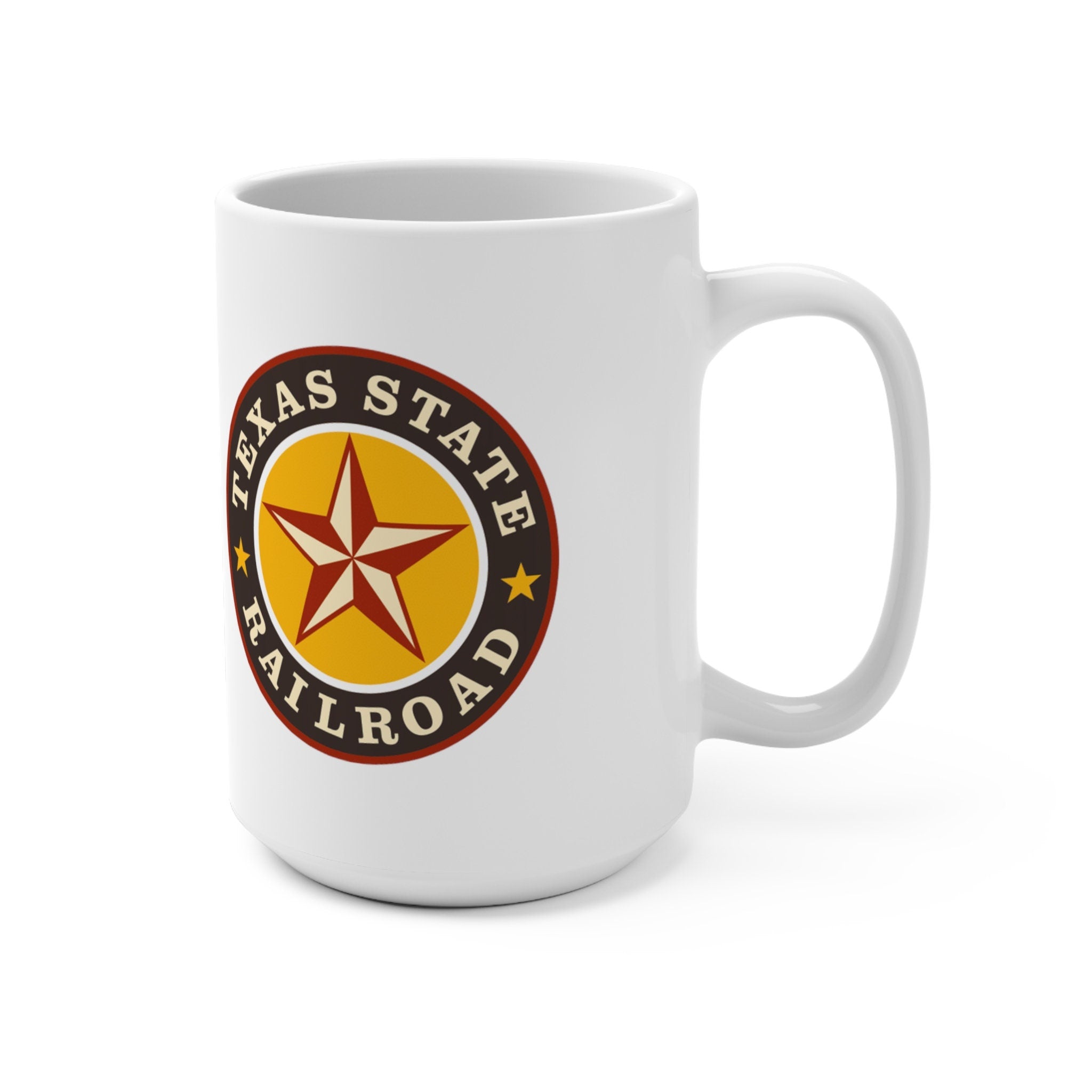 Texas State Railroad Mug Coffee Cup for Railfans & Collectors