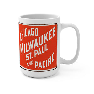 The Chicago, Milwaukee, St. Paul and Pacific Railroad Cup Mug For Train Lovers