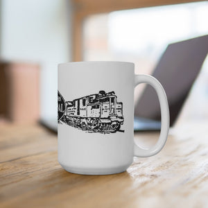 Old Vintage New York Central Railroad Logo Coffee Cup Mug Perfect for Train Lovers & Railfans