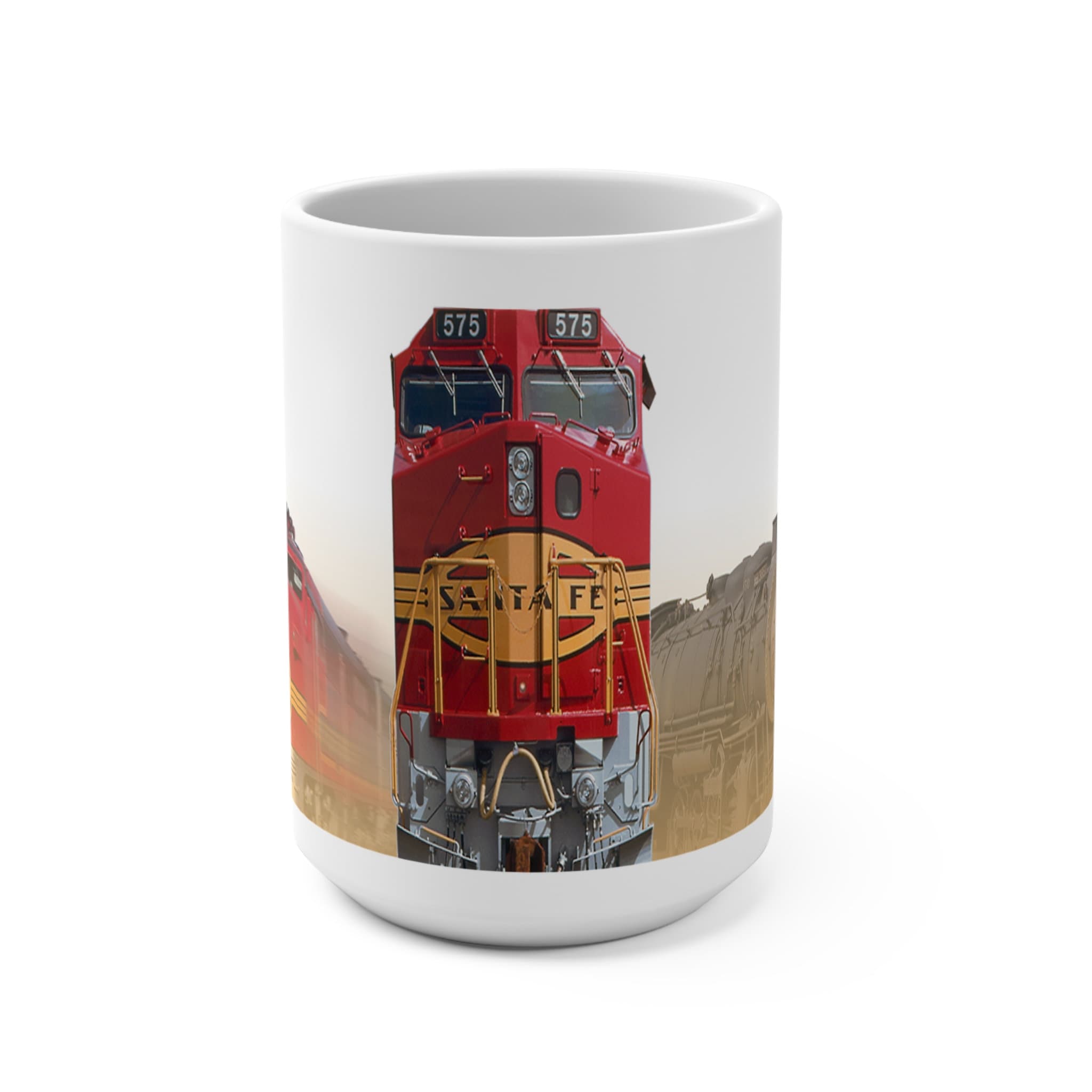 Atchison, Topeka and Santa Fe Railroad Coffee Mug  Vintage Gift For Train Fans