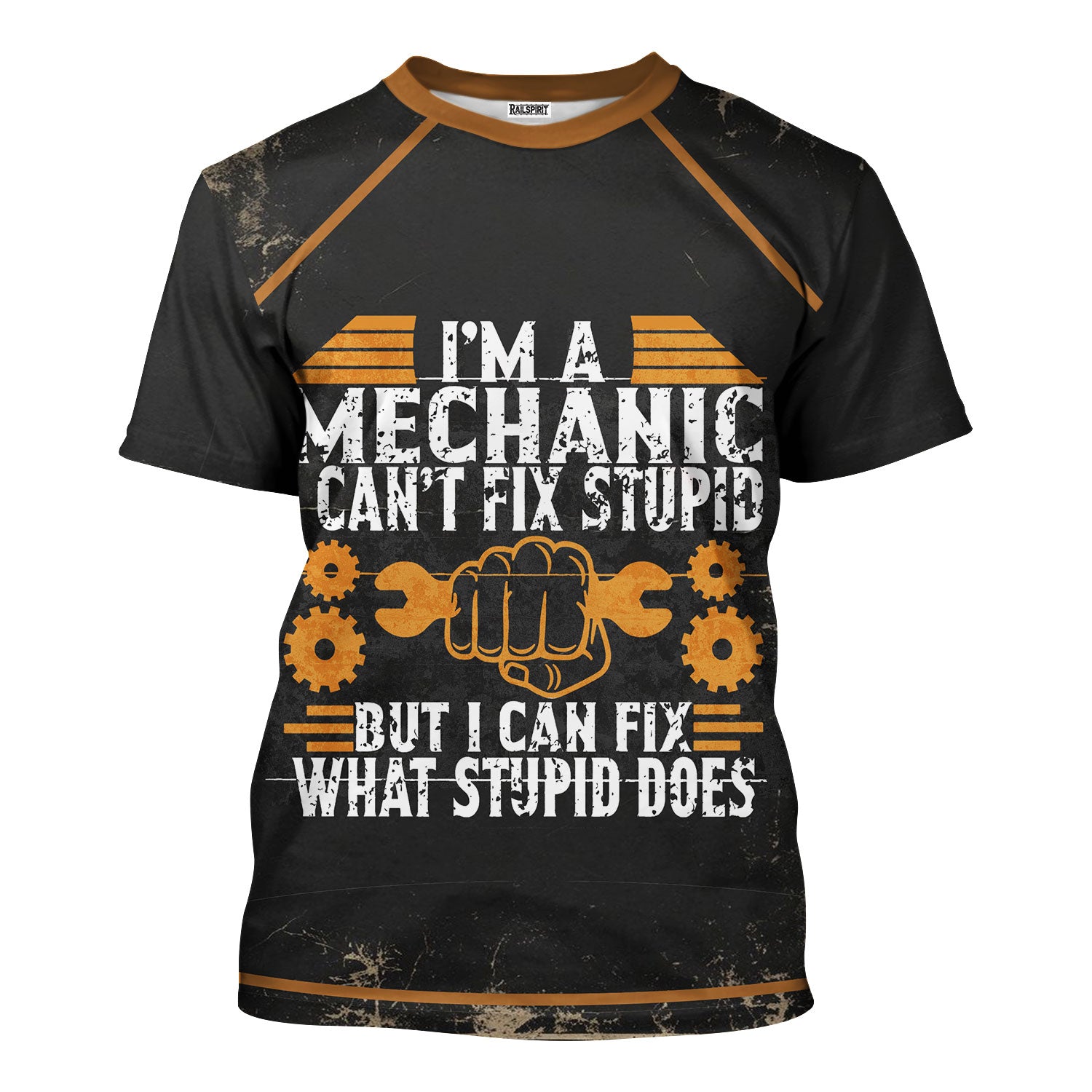 Funny Mechanic Shirt I'm Am A Mechanic Vintage Printed T Shirt Gift For Him