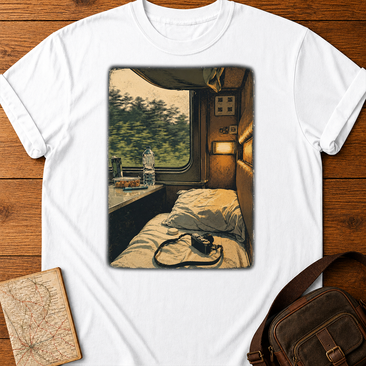 Sleeper Train Cabin T-Shirt