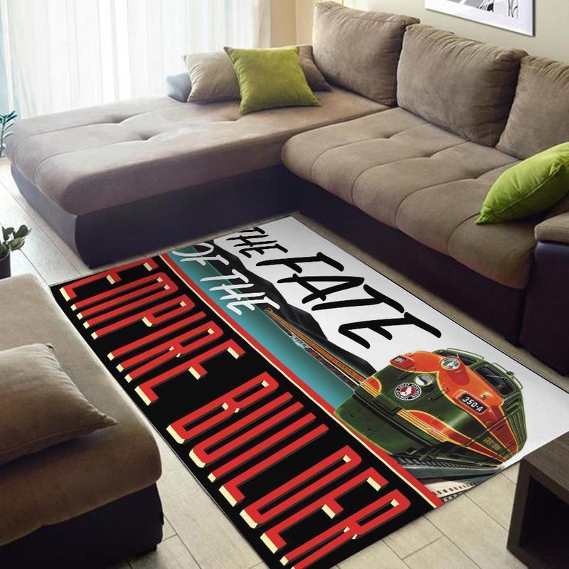 Railspirit Gnrr Area Rug Gnr Great Northern Railway Great Britain Empire Builder Rug Gift Idea For Train Lovers