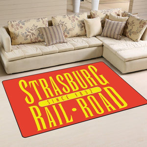 Railspirit Strasburg Area Rug Strasburg Railroad Rug Gift Idea For Train Lovers