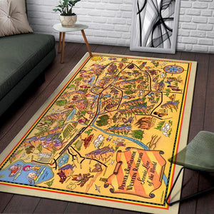 Railspirit Denverrio Area Rug Denver & Rio Grande Western Railroad Gift Idea For Train Lovers