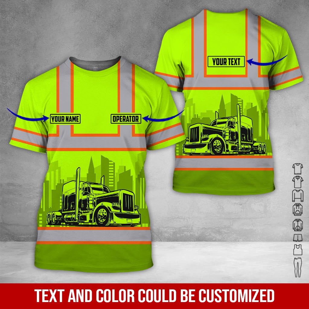 Custom Name Love Tow Truck, Great Gift for Tow Truck Lovers