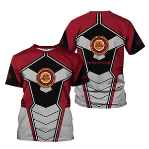 Railspirit Personalized Chicago Great Western Railroad T-Shirt Engine-Inspired Style Train Shirt for Railroad Fanatic