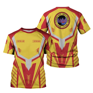 Railspirit Personalized Florida East Coast Railway T-Shirt Workwear-Inspired with Custom Position Train Shirt