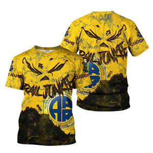 Railspirit Personalized Alaska Railroad T-Shirt Torn Graphic Style Train Shirt For Rail Junkie