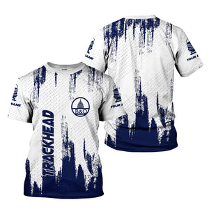 Railspirit Personalized Baltimore and Ohio Railroad T-Shirt Paint Impact Design B&O Train Shirt for Trackhead