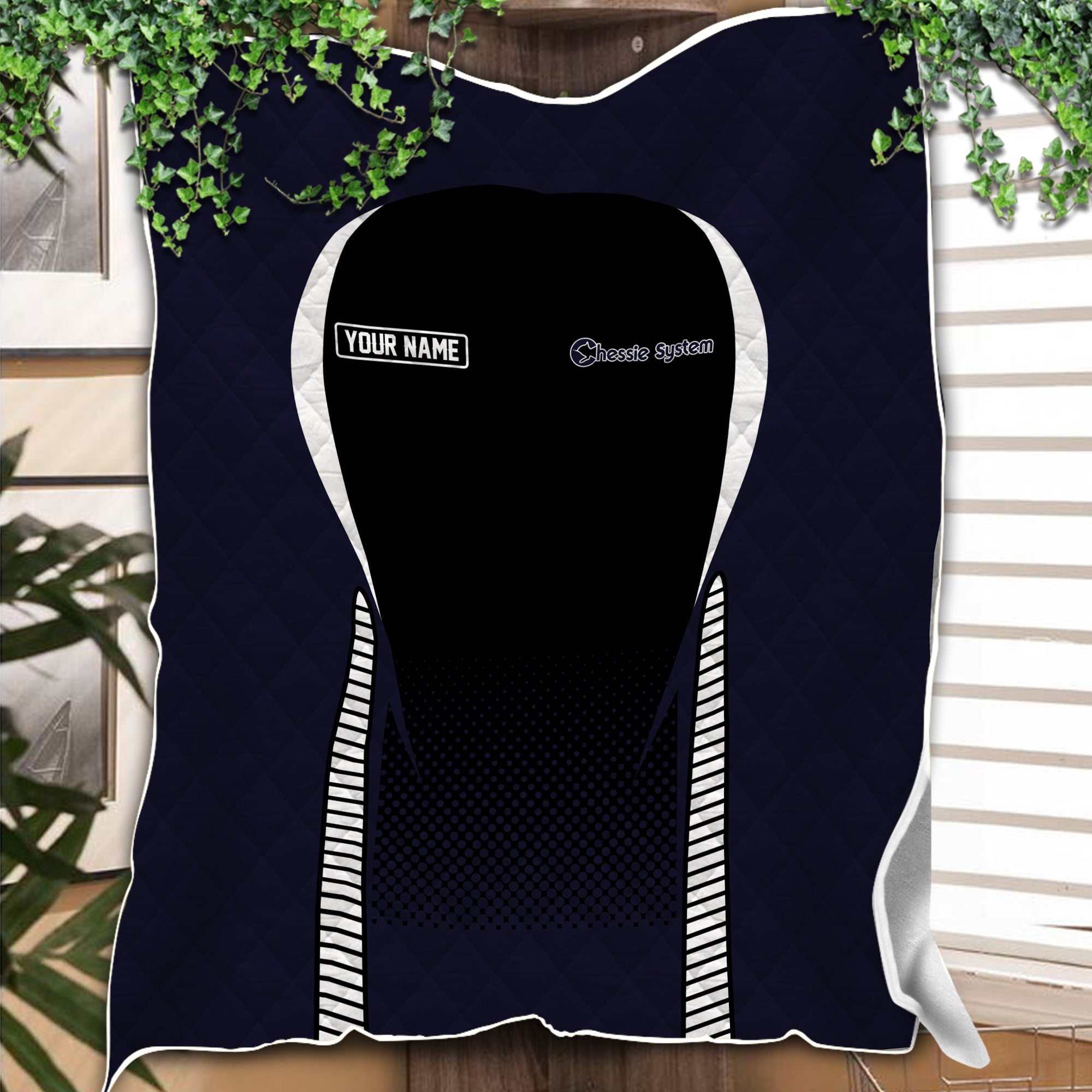 Railspirit Personalized Chessie System Railroad Premium Quilts Train Premium Quilts Gift Idea For Train Lover