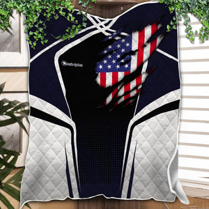 Railspirit Personalized Chessie System Railroad Premium Quilts American Vintage All Over Printed Premium Quilts