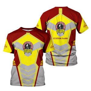 Railspirit Personalized Denver and Rio Grande Western Railroad T-Shirt Engine-Inspired Style Train Shirt for Railroad Fanatic