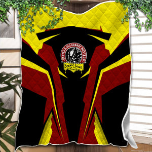 Railspirit Personalized Denver and Rio Grande Western Railroad Premium Quilts Strong Line Train Premium Quilts Gift Idea For Train Lover