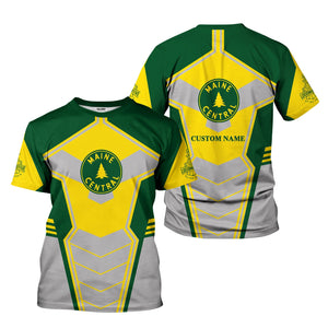 Railspirit Personalized Maine Central Railroad T-Shirt Engine-Inspired Style Train Shirt for Railroad Fanatic