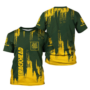 Railspirit Personalized New York, New Haven and Hartford Railroad T-Shirt Paint Impact Design New Haven Railroad Train Shirt for Trackhead
