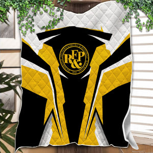 Railspirit Personalized Richmond, Fredericksburg And Potomac Railroad Premium Quilts Strong Line Train Premium Quilts Gift Idea For Train Lover