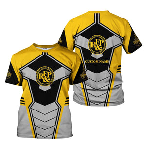 Railspirit Personalized Richmond, Fredericksburg And Potomac Railroad T-Shirt Engine-Inspired Style Train Shirt for Railroad Fanatic