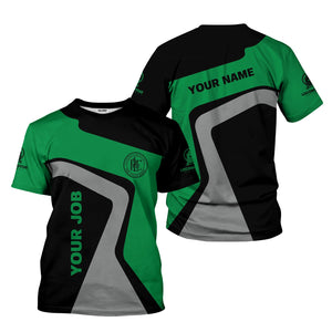 Railspirit Personalized Pittsburgh And Lake Erie Railroad T-Shirt Unique Design with Custom Job Position Train Shirt