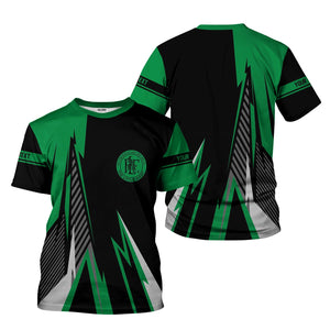 Railspirit Personalized Pittsburgh And Lake Erie Railroad T-Shirt Lightning-Inspired Railway Style Shirt For Train Lovers