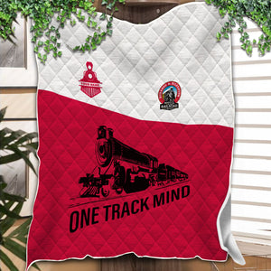 Railspirit Personalized Durango And Silverton Narrow Gauge Railroad Premium Quilt One Track Mind Train Premium Quilt Gift Idea For Train Lover