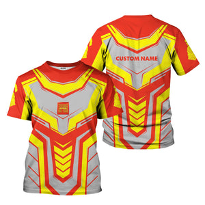 Railspirit Personalized Strasburg Railroad T-Shirt Armor-Inspired Design Train Shirt All Over Print