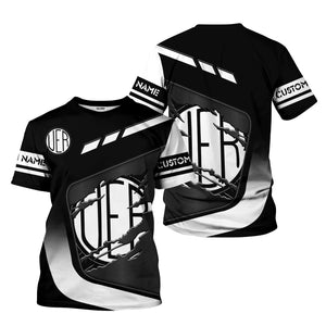 Railspirit Personalized Union Electric Railway T-Shirt Ripped Texture Style Train Shirt For Railroad Fanatic