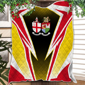 Railspirit Great Western Railway Premium Quilts Lightning Graphic Style Premium Quilts Gift Idea For Train Lover