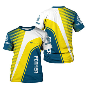 Railspirit Personalized Avanti West Coast T-Shirt Vibrant Striking Style Shirt For Rail Enthusiasts