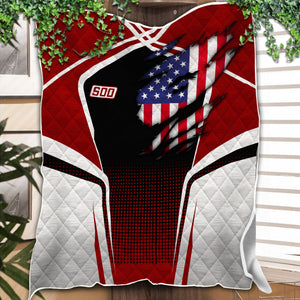 Railspirit Personalized Soo Line Railroad Premium Quilts American Vintage All Over Printed Premium Quilts