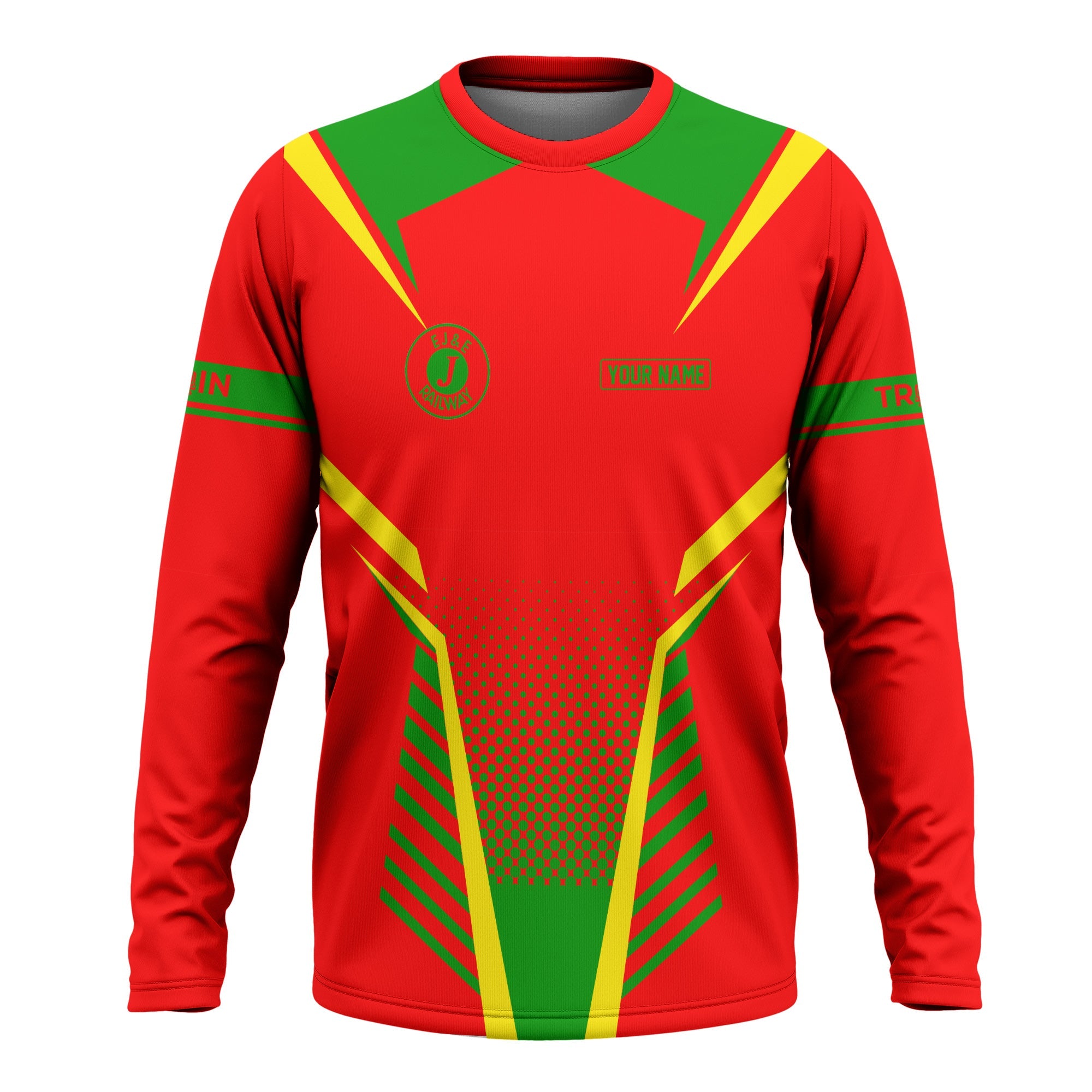 Railspirit Personalized Elgin Joliet And Eastern Railroad Long Sleeve Shirt Unisex Train Shirt All Over Print