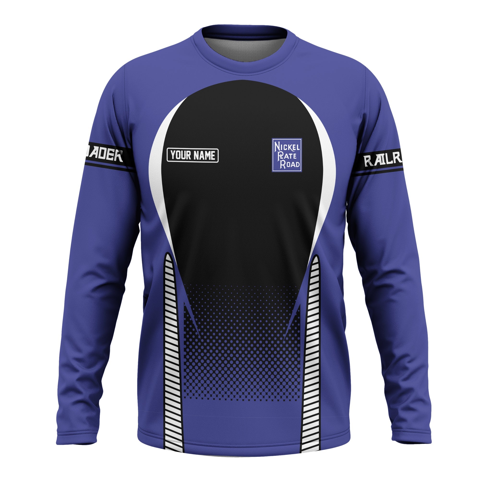 Railspirit Personalized New York, Chicago and St. Louis Railroad Long Sleeve Shirt Nickel Plate Road Stress Is Caused By Not Having Enough Trains Shirt