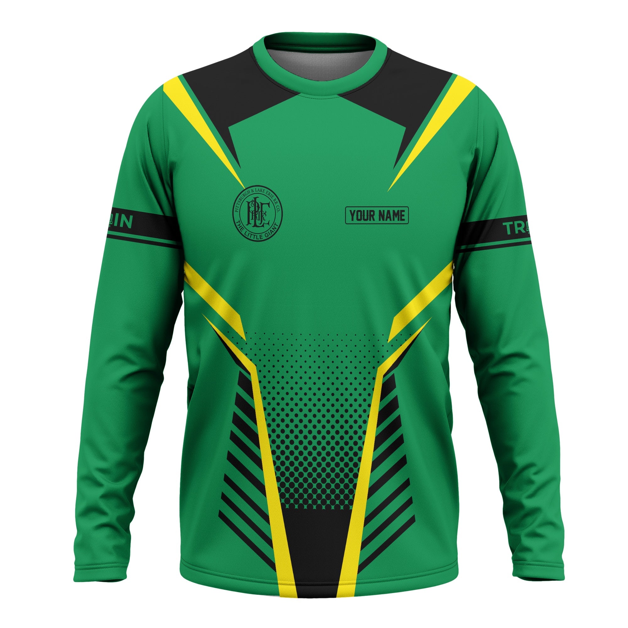 Railspirit Personalized Pittsburgh And Lake Erie Railroad Long Sleeve Shirt Unisex Train Shirt All Over Print