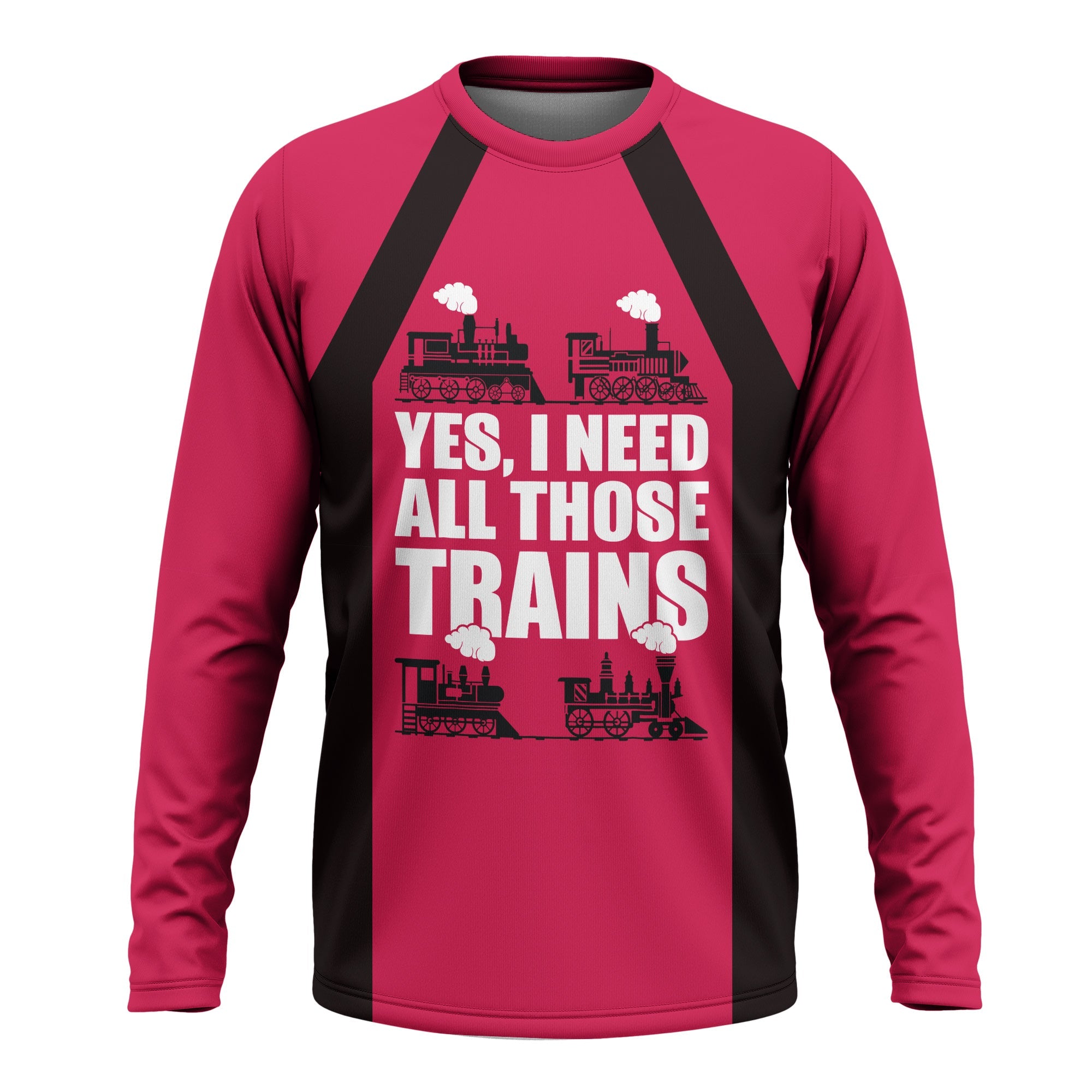 Railspirit Custom Name Durango And Silverton Narrow Gauge Railroad Long Sleeve Shirt Yes I Need All Those Train Printed Shirt