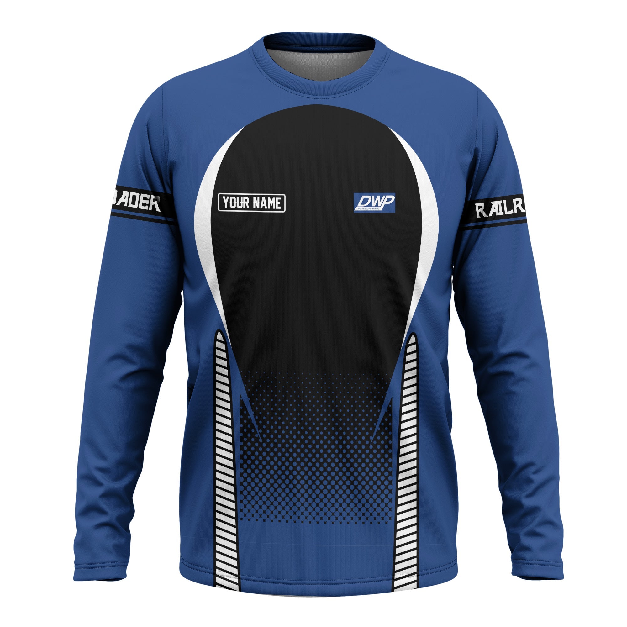 Railspirit Personalized Duluth, Winnipeg and Pacific Railway Long Sleeve Shirt Stress Is Caused By Not Having Enough Trains Shirt