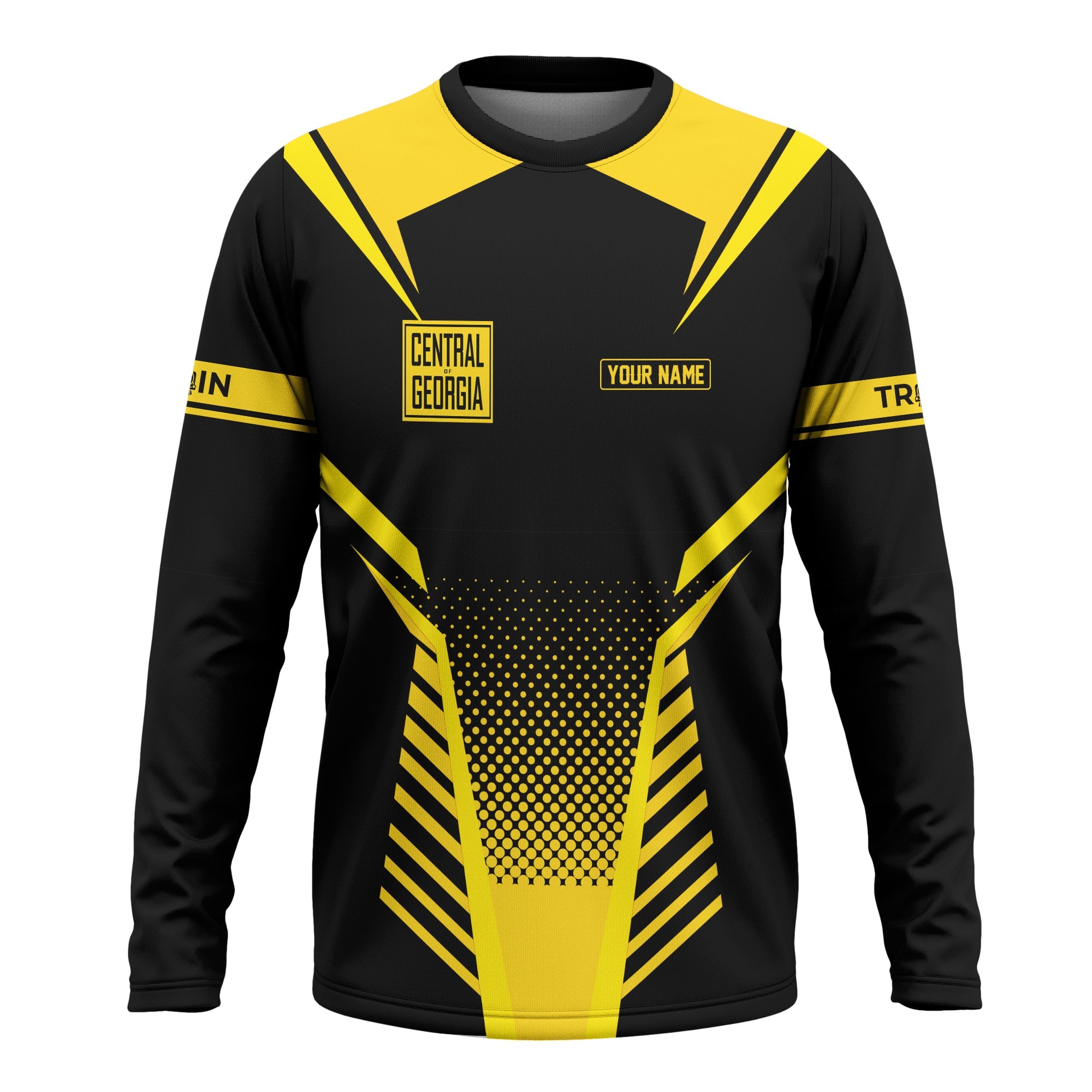 Railspirit Personalized Central of Georgia Railway Long Sleeve Shirt Unisex Train Shirt All Over Print