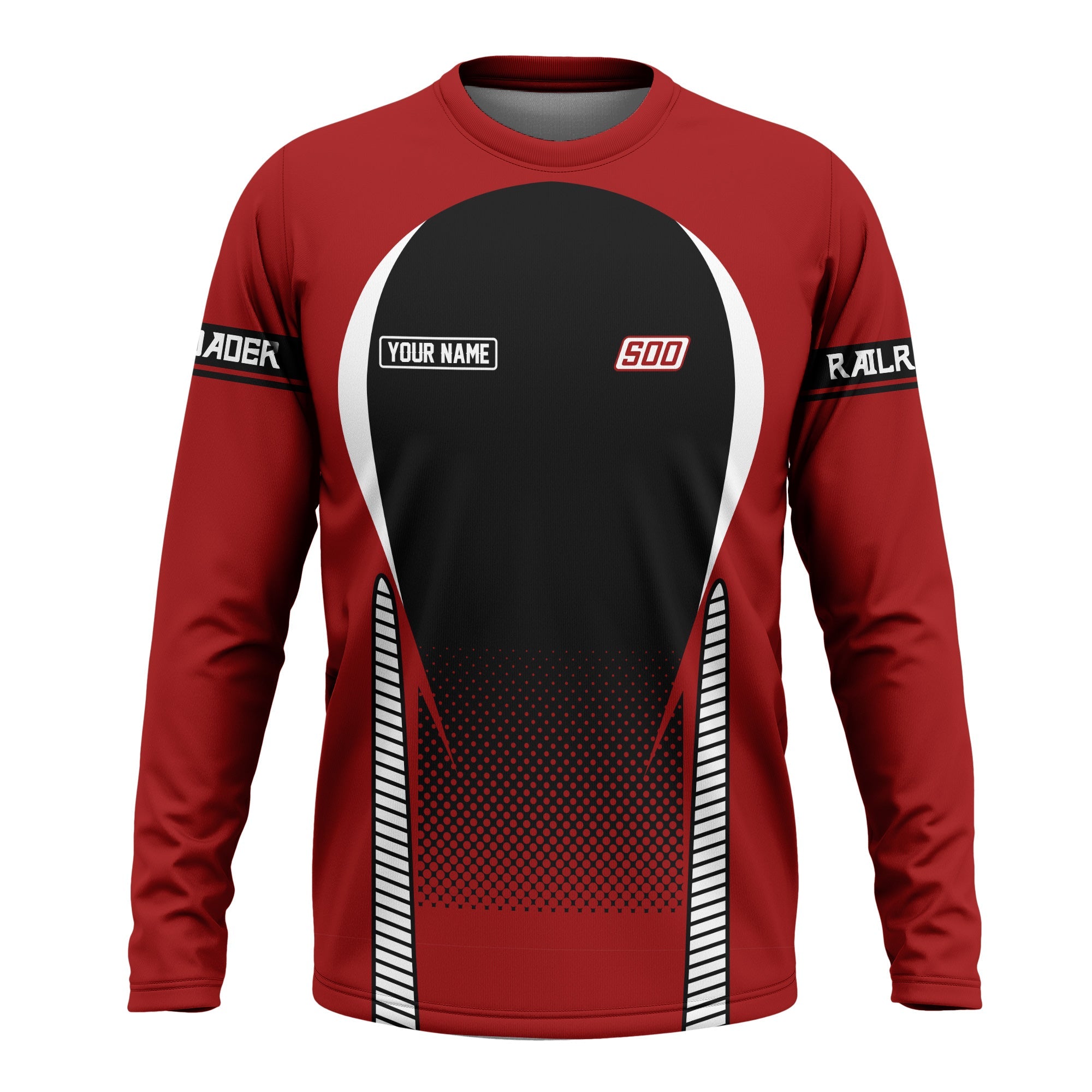 Railspirit Personalized Soo Line Railroad Long Sleeve Shirt Stress Is Caused By Not Having Enough Trains Shirt