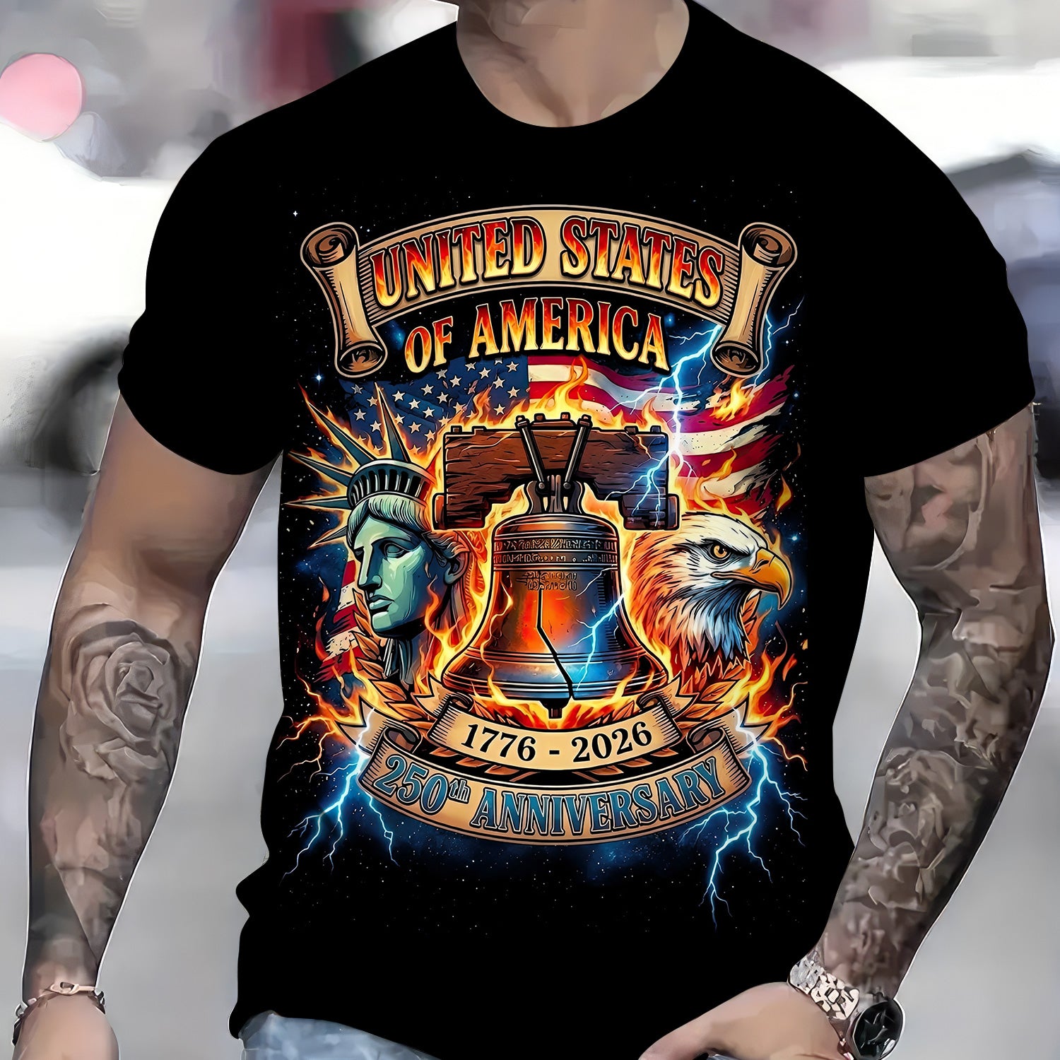 USA 250th Anniversary Hoodie, United States of America 1776–2026 Patriotic T Shirt, Independence Day Gift For Veteran