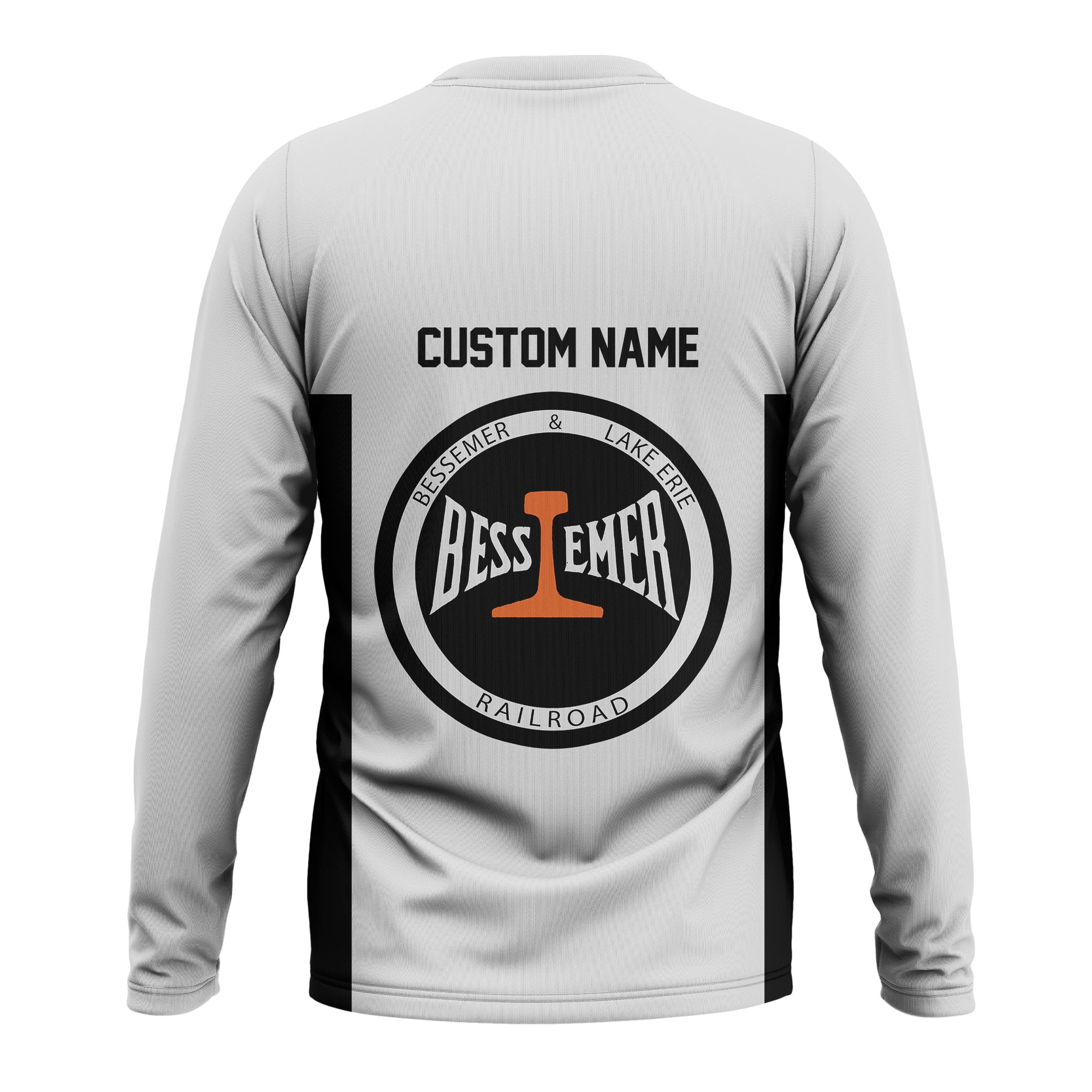 Railspirit Custom Name Bessemer And Lake Erie Railroad Long Sleeve Shirt Yes I Need All Those Train Printed Shirt