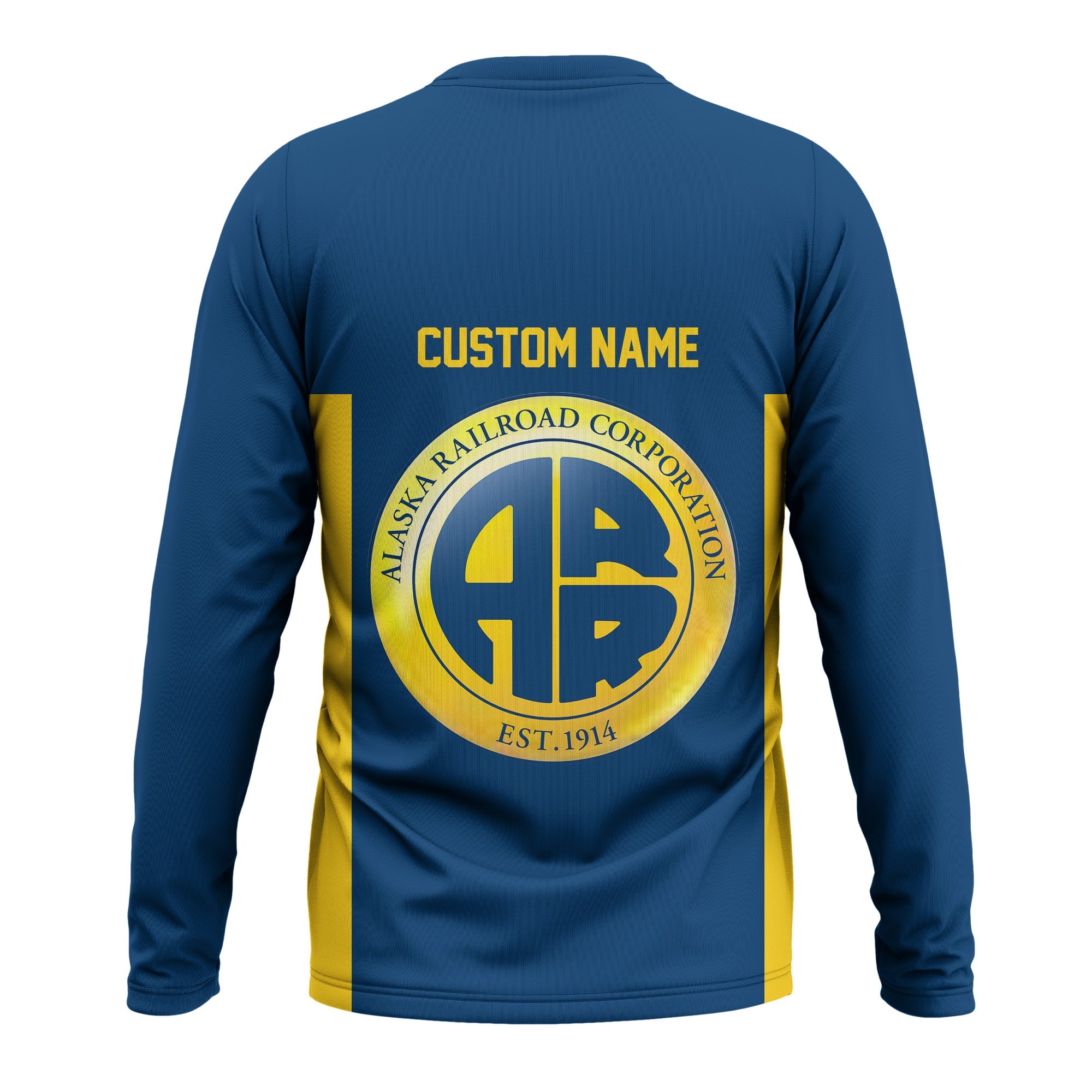 Railspirit Custom Name Alaska Railroad Long Sleeve Shirt Yes I Need All Those Train Printed Shirt