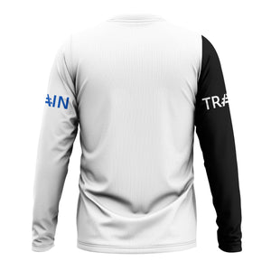 Railspirit Custom Name Conrail Railroad Long Sleeve Shirt Railroad Crossing Sign Printed Train Shirt