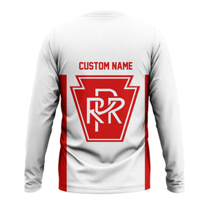 Railspirit Custom Name Pennsylvania Railroad Long Sleeve Shirt Yes I Need All Those Train Printed Shirt