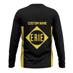 Railspirit Custom Name Erie Railroad Long Sleeve Shirt Yes I Need All Those Train Printed Shirt