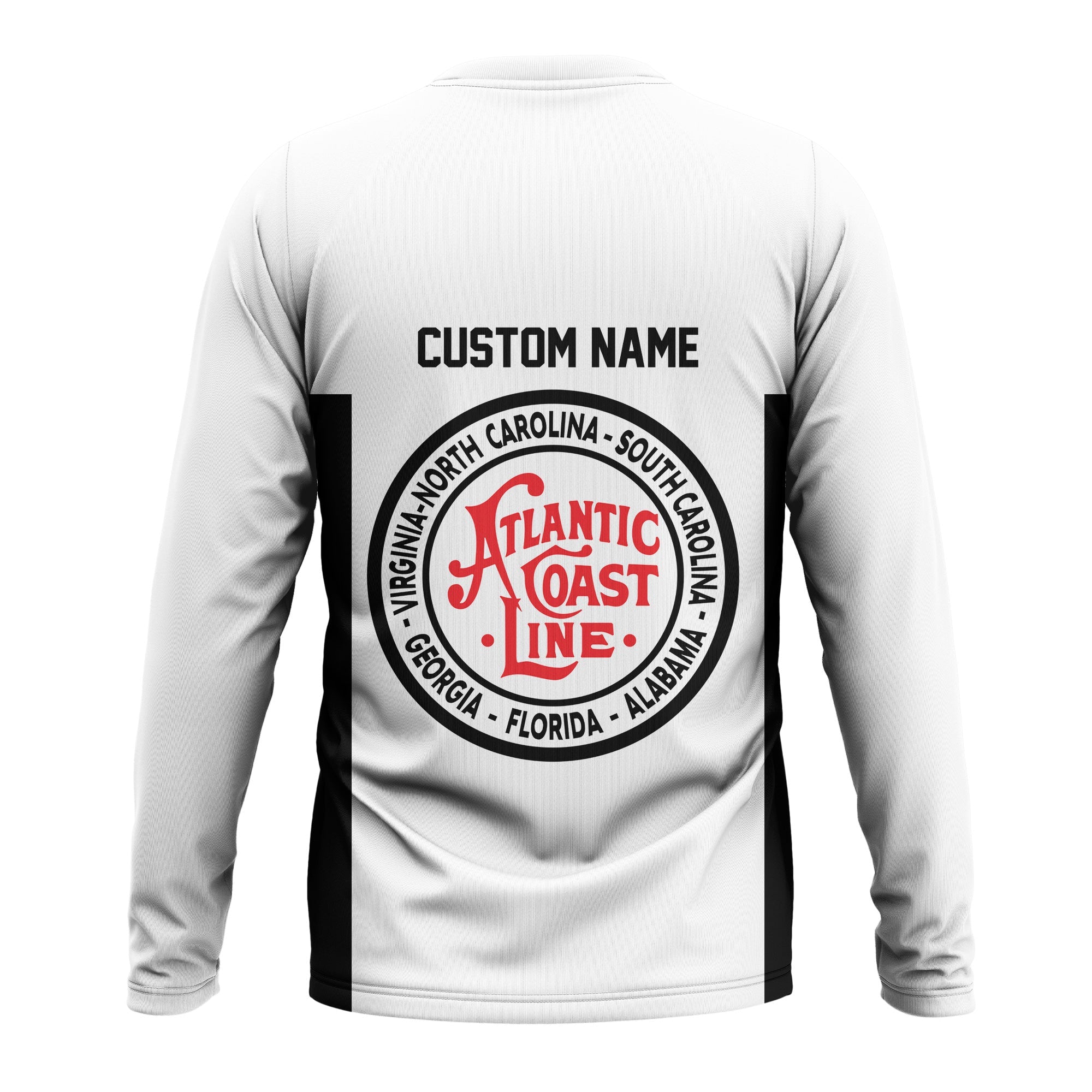 Railspirit Custom Name Atlantic Coast Line Railroad Long Sleeve Shirt Yes I Need All Those Train Printed Shirt
