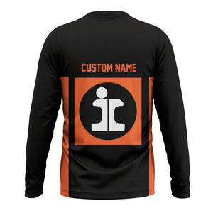 Railspirit Custom Name Illinois Central Railroad Long Sleeve Shirt Yes I Need All Those Train Printed Shirt