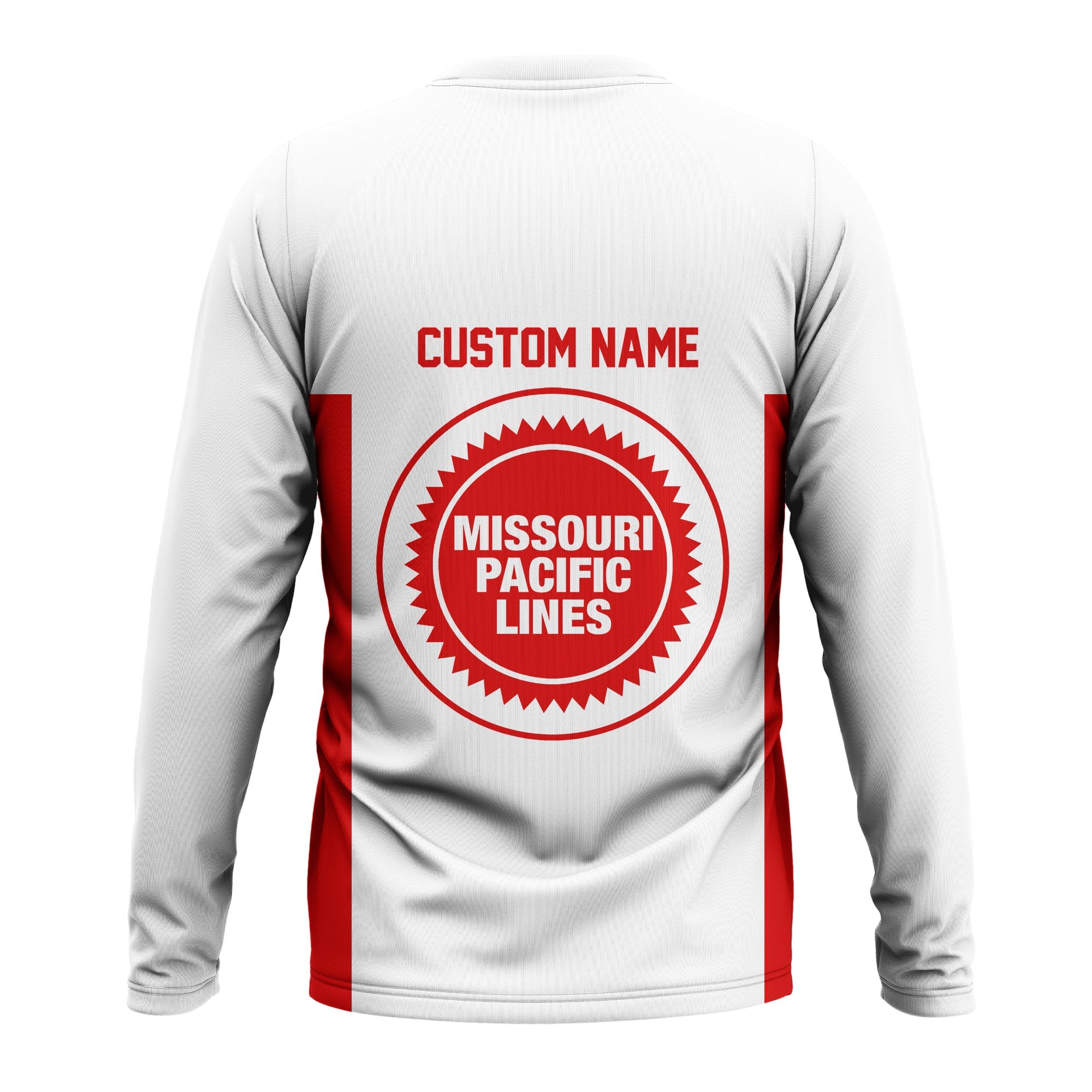 Railspirit Custom Name Missouri Pacific Railroad Long Sleeve Shirt Yes I Need All Those Train Printed Shirt